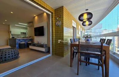 Apartamento com 4 dormitórios à venda, 110 m² - riviera de são lourenço - bertioga/sp