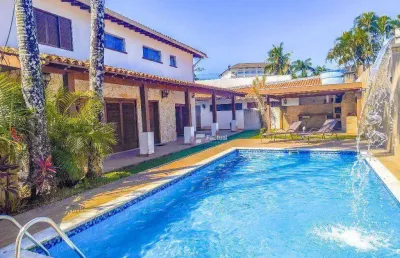 Casa com 4 dormitórios à venda, 280 m² por r$ 1.100.000,00 - praia de pernambuco - guarujá/sp