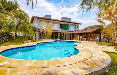 Casa com 5 dormitórios à venda, 450 m² por r$ 2.950.000,00 - costão do pernambuco - guarujá/sp