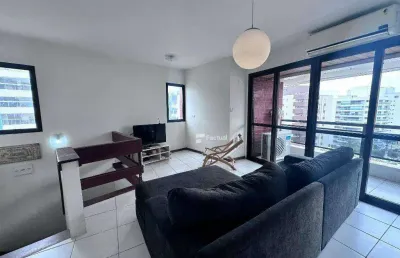 Apartamento com 3 dormitórios à venda, 110 m² - riviera de são lourenço - bertioga/sp