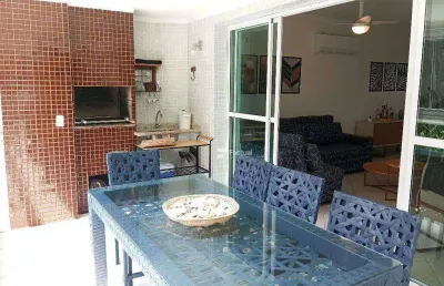 Apartamento com 3 dormitórios à venda, 113 m² - riviera de são lourenço - bertioga/sp