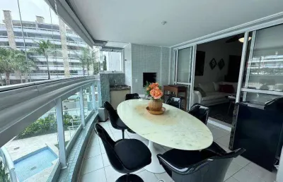 Apartamento com 4 suítes à venda, 141 m² - riviera - módulo 7 - bertioga/sp