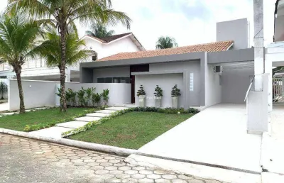 Casa com 4 dormitórios à venda, 252 m² por r$ 2.600.000,00 - acapulco - guarujá/sp