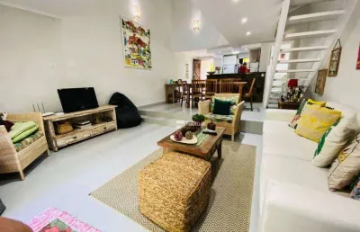 Village com 3 dormitórios à venda, 142 m² por r$ 1.730.000,00 - riviera - módulo 30 - bertioga/sp