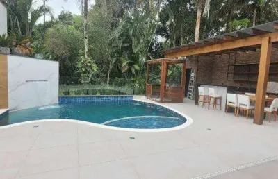 Casa com 6 dormitórios à venda, 273 m² - riviera de são lourenço - bertioga/sp