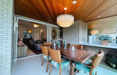 Apartamento com 3 dormitórios à venda, 128 m² - riviera de são lourenço - bertioga/sp