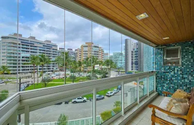 Apartamento com 4 dormitórios à venda, 197 m²  - riviera de são lourenço - bertioga/sp