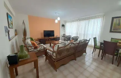 Apartamento com 3 dormitórios à venda, 116 m² por r$ 650.000,00 - pitangueiras - guarujá/sp