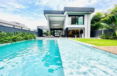 Casa com 6 dormitórios à venda, 800 m²  riviera de são lourenço - bertioga/sp