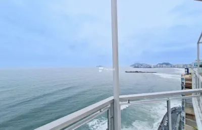 Apartamento alto padrão, localização privilegiada na praia das pitangueiras – guarujá / sp