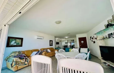 Apartamento com 3 dormitórios para alugar, 196 m² - riviera de são lourenço - bertioga/sp