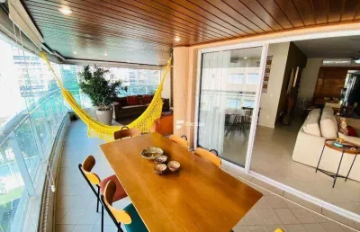 Apartamento com 5 dormitórios à venda, 189 m² por r$ 1.650.000,00 - central park - guarujá/sp