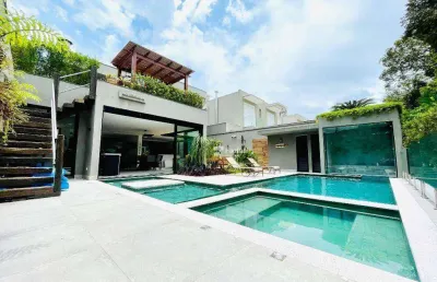 Casa com 6 dormitórios à venda, 463 m²- riviera de são lourenço - bertioga/sp