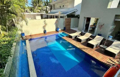 Casa com 5 dormitórios à venda, 400 m² - riviera de são lourenço - bertioga/sp