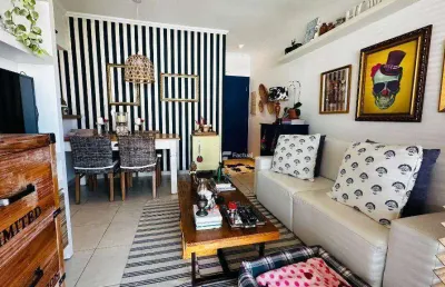 Apartamento com 2 dormitórios à venda, 77 m² - riviera de são lourenço - bertioga/sp