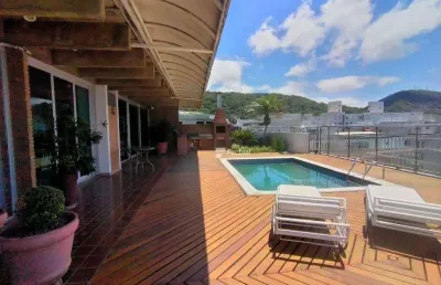 Cobertura penthouse à venda em pitangueiras - guarujá - sp.
