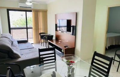 Apartamento com 1 dormitório à venda, 55 m² por r$ 369.000,00 - enseada - guarujá/sp