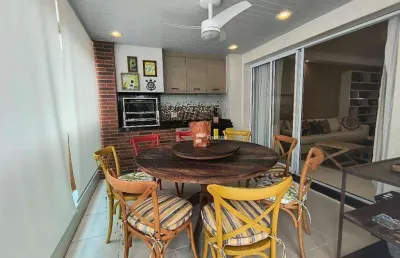 Apartamento com 4 dormitórios à venda, 228 m²  - riviera de são lourenço - bertioga/sp