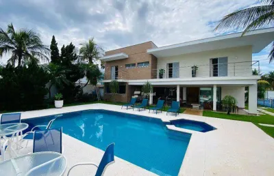 Casa com 6 dormitórios à venda, 614 m² por r$ 12.000.000,00 - acapulco - guarujá/sp