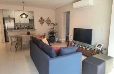 Apartamento com 1 dormitório à venda, 80 m² - riviera de são lourenço - bertioga/sp