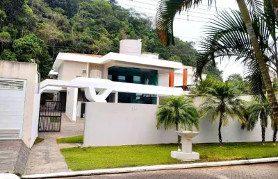 Casa com 4 dormitórios à venda, 450 m² por r$ 3.950.000,00 - costão do pernambuco - guarujá/sp