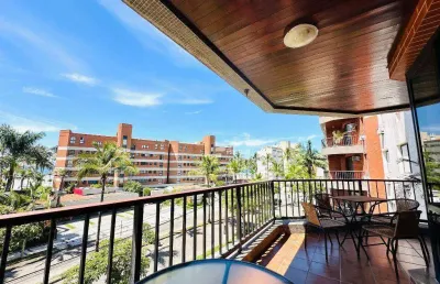 Apartamento com 3 dormitórios para alugar, 117 m² - riviera de são lourenço - bertioga/sp