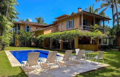 Casa com 7 dormitórios à venda, 789 m² por r$ 28.000.000,00 - iporanga - guarujá/sp