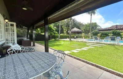 Casa com 6 dormitórios, 1050m² - venda por r$ 4.000.000 ou aluguel por r$ 19.000/mês - acapulco - guarujá/sp