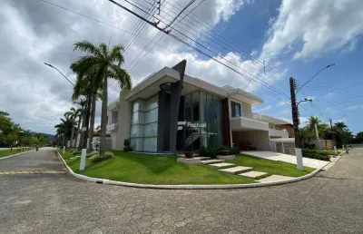 Casa com 6 quartos/suítes e elevador panorâmico  à venda acapulco - guarujá/sp