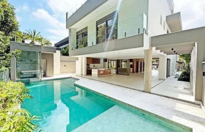 Casa com 6 dormitórios à venda, 475 m - riviera  de são lourenço - bertioga/sp