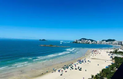 Apartamento á venda na praia de pitangueiras - guarujá / sp.