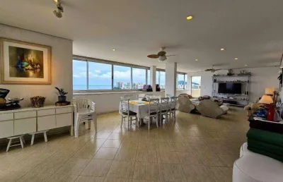 Cobertura pent house à venda na praia das pitangueiras - guarujá/sp.