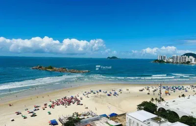 Apartamento à venda na praia de pitangueiras - guarujá-sp.