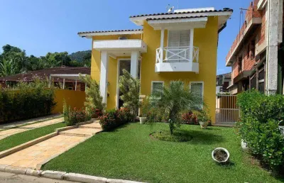 Casa com 3 dormitórios à venda, 198 m² por r$ 1.800.000,00 - pernambuco ii - guarujá/sp