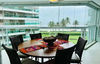 Apartamento com 4 dormitórios para alugar, 254 m² - riviera de são lourenço - bertioga/sp
