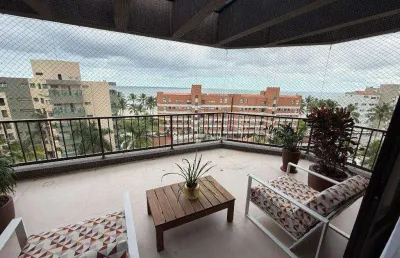 Cobertura com 3 dormitórios à venda, 235 m² - riviera de são  lourenço - bertioga/sp