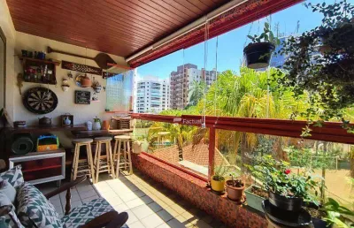 Apartamento com 3 dormitórios à venda, 84 m² - riviera de são lourenço - bertioga/sp