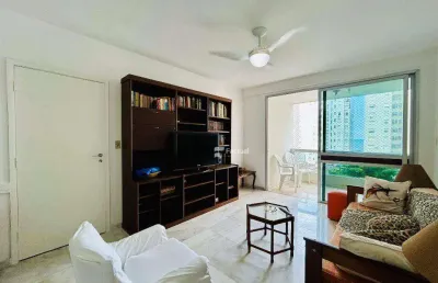 Apartamento com 3 dormitórios à venda, 98 m² por r$ 720.000,00 - pitangueiras - guarujá/sp