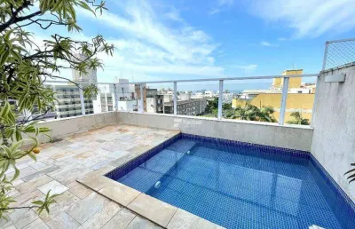 Cobertura com 4 dormitórios à venda, 230 m² por r$ 900.000,00 - enseada - guarujá/sp