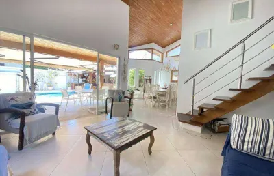 Casa com 4 dormitórios à venda, 300 m² por r$ 1.150.000,00 - enseada - guarujá/sp