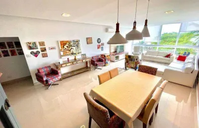 Apartamento com 4 suites à venda, 195 m² por r$ 1.180.000 - pitangueiras - guarujá/sp