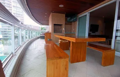 Apartamento com 3 dormitórios à venda, 171 m² por r$ 2.100.000,00 - central park - guarujá/sp