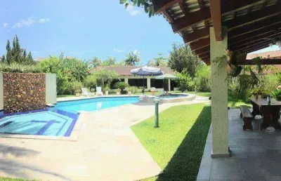 Casa com 6 dormitórios, 512 m² - venda por r$ 3.500.000 ou aluguel por r$ 17.000/mês - acapulco - guarujá/sp