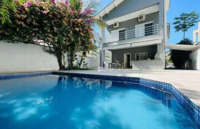 Casa com 5 dormitórios à venda, 218 m² - riviera  de são lourenço - bertioga/sp