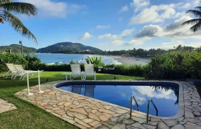 Casa com 4 dormitórios à venda, 354 m² por r$ 3.500.000,00 - praia de pernambuco - guarujá/sp