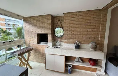Apartamento com 3 dormitórios à venda, 89 m² - riviera de são lourenço - bertioga/sp