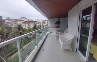 Apartamento com 3 dormitórios à venda, 142 m² - riviera de são lourenço - bertioga/sp