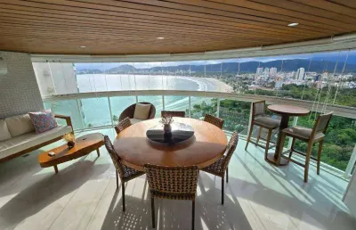 Apartamento a venda no condomínio tortugas - praia da enseada – guarujá/sp.