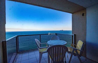 Apartamento com 3 dormitórios, 130 m² - venda por r$ 980.000,00 ou aluguel por r$ 6.500,00 - pitangueiras - guarujá/sp