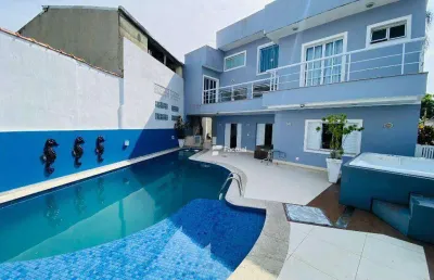Casa com 9 quartos à venda na Rua José Ignácio Correa, 60, Enseada, Guarujá